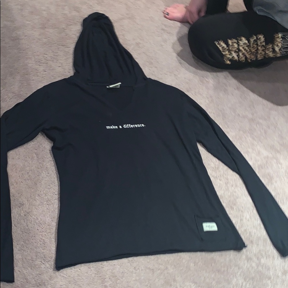 Inspiration wear long sleeve with hood